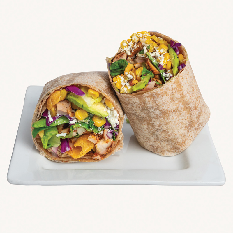 Spicy Street Corn Wrap