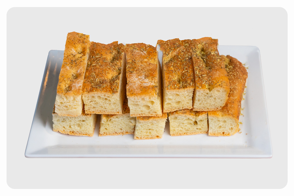 Herb Focaccia Bread (V)