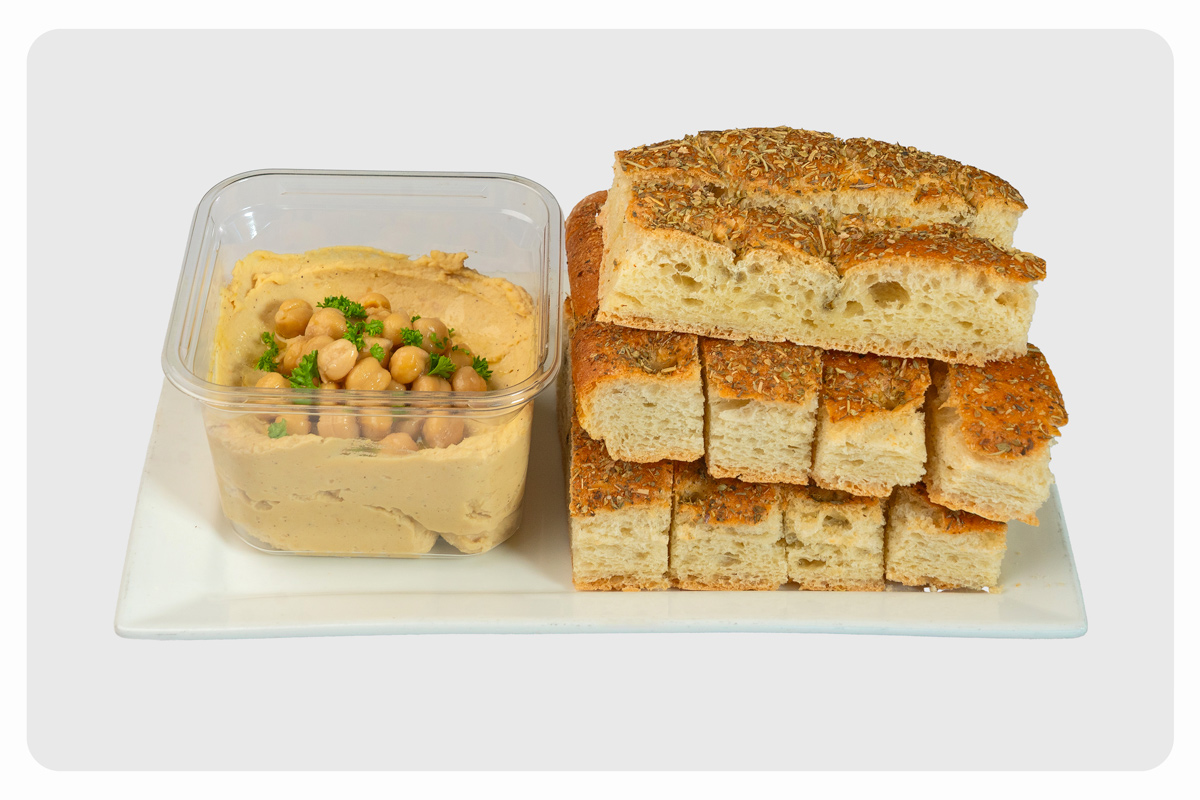 Loaded Mediterranean Hummus (V) (Vg) (GF) (DF)