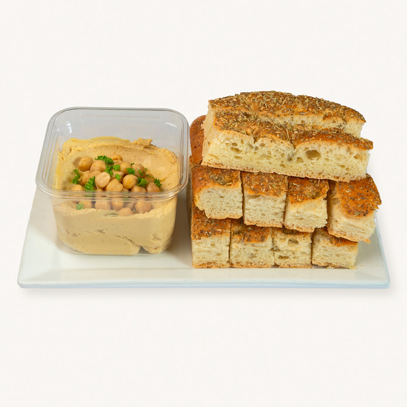 Loaded Mediterranean Hummus (V) (Vg) (GF) (DF)